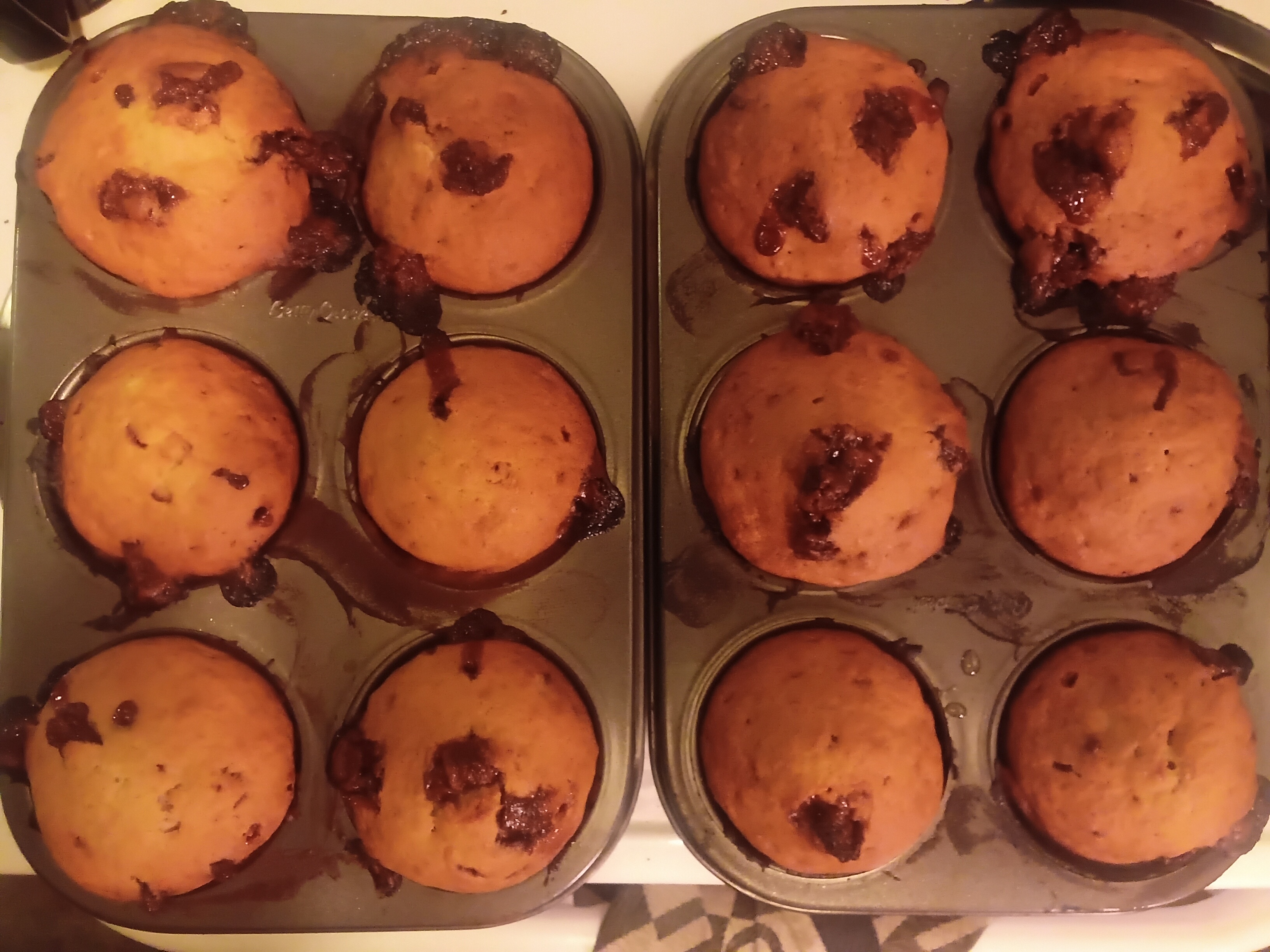 Banana Chocolate Muffins